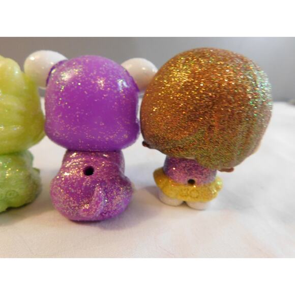 Tic Tac Toy XOXO Lot of 7 Glitter Friends - Picture 9 of 11
